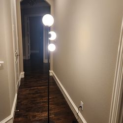 3 globe mid century modern floor lamp