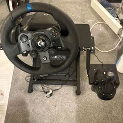 Logitech G923 Race Wheel With Shifter And Stand