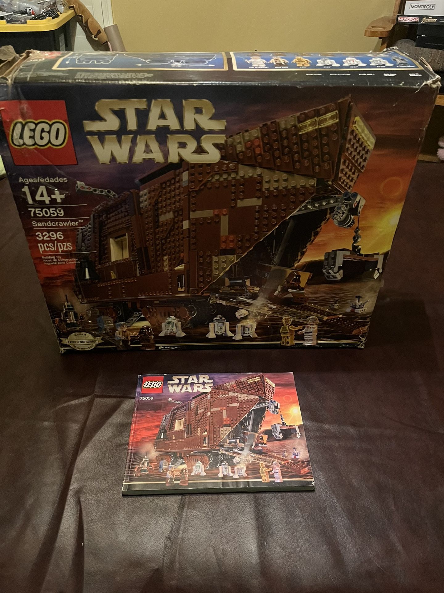 Lego UCS Sandcrawler: Box And Manuel ONLY!