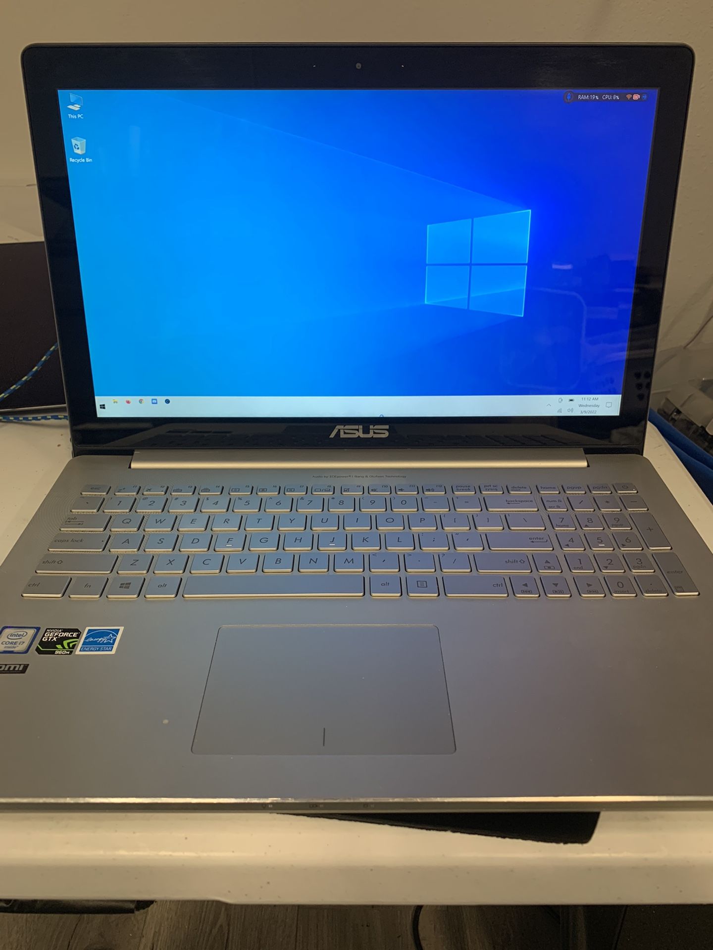 ASUS i7 Processor 15” 16gh Ram New 1TB SSD $400