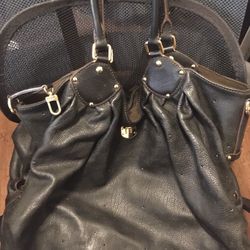 Louis Vuitton Mahina XL Leather Handbag 