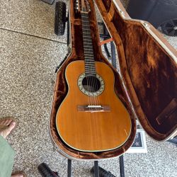 Ovation Guitar Nylon Model 1970’s 1624