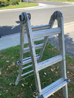 Aluminum Multi-Position Folding Ladder