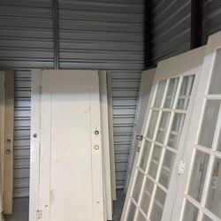 Solid Wood Doors Patio Double