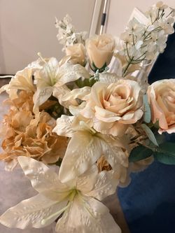 2 very large floral arrangements