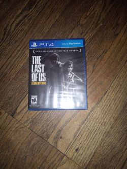 PS4 Game THE LAST OF US Brand New 