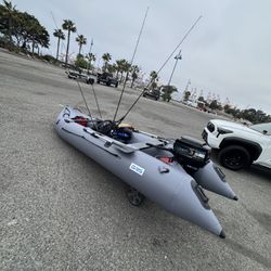 15 Ft Inflatable 9.8 Hp 