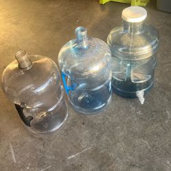 3 Clean Water Bottles 