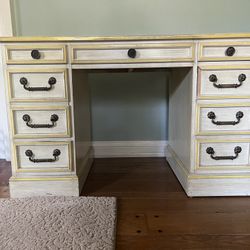Wood Desk, Solid, W46.H29.D23