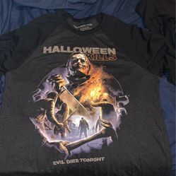 Halloween Kills Baseball Tee Shirt Size XL (read Description) 