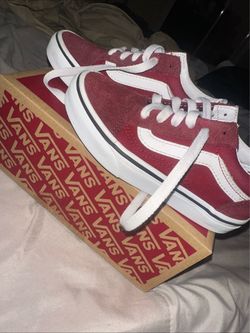 Vans Old Skool Burgundy Sneakers toddler size 12