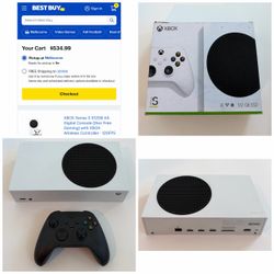 Xbox Series S 512GB in great condition with controller.