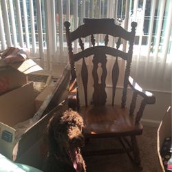 Oak Rocking Chair