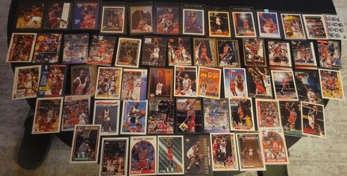 58x Michael jordan basketball card collection