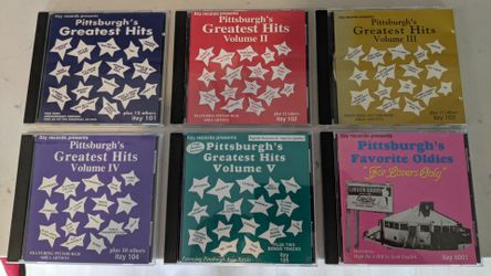 Pittsburgh's Greatest Hits on 6 CD's