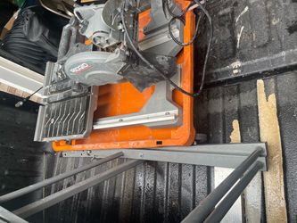RIDGID Wet Tile Saw