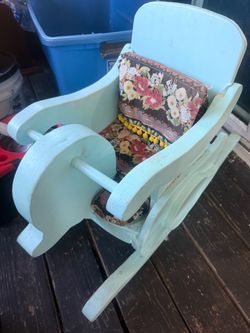 Toddler horse rocking chair