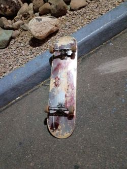 Skateboard for sale for $95 pick up now Dunlap and 19th ave