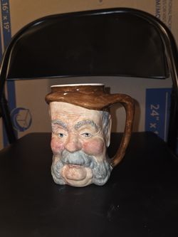 LANDCASTER & SANDLAND 175 SIR JOHN FALSTAFF CHARACTER TOBY MUG JUG 5-1/2"