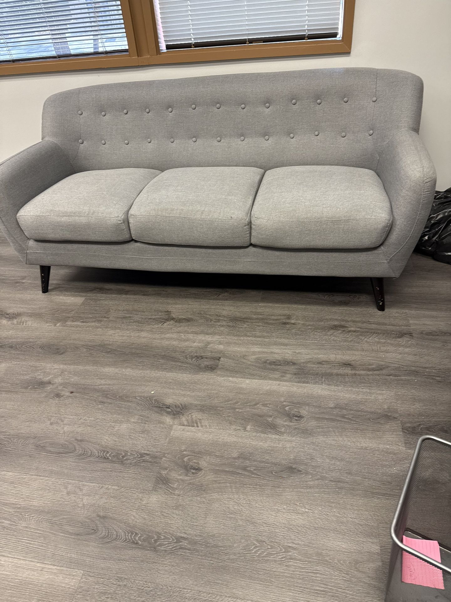 ποΈ Mid-Century Modern Gray Sofa β $125!