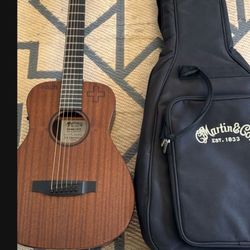 MARTIN LX1E.ED SHEERAN signature custom electric Acoustic Guitar LIKE NEW….$475