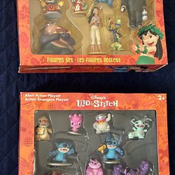 Disney Lilo & Stitch Figure Sets and lithographs.
