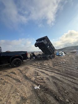Dump trailer available