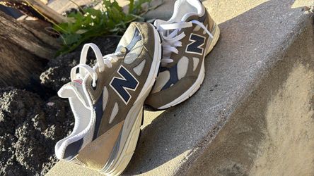 New Balance 990 Sneakers Olive Grey