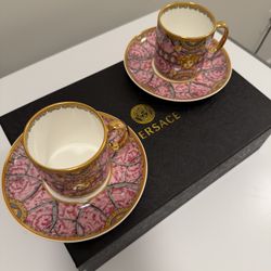 Versace Tea Cup Set of 2 pieces