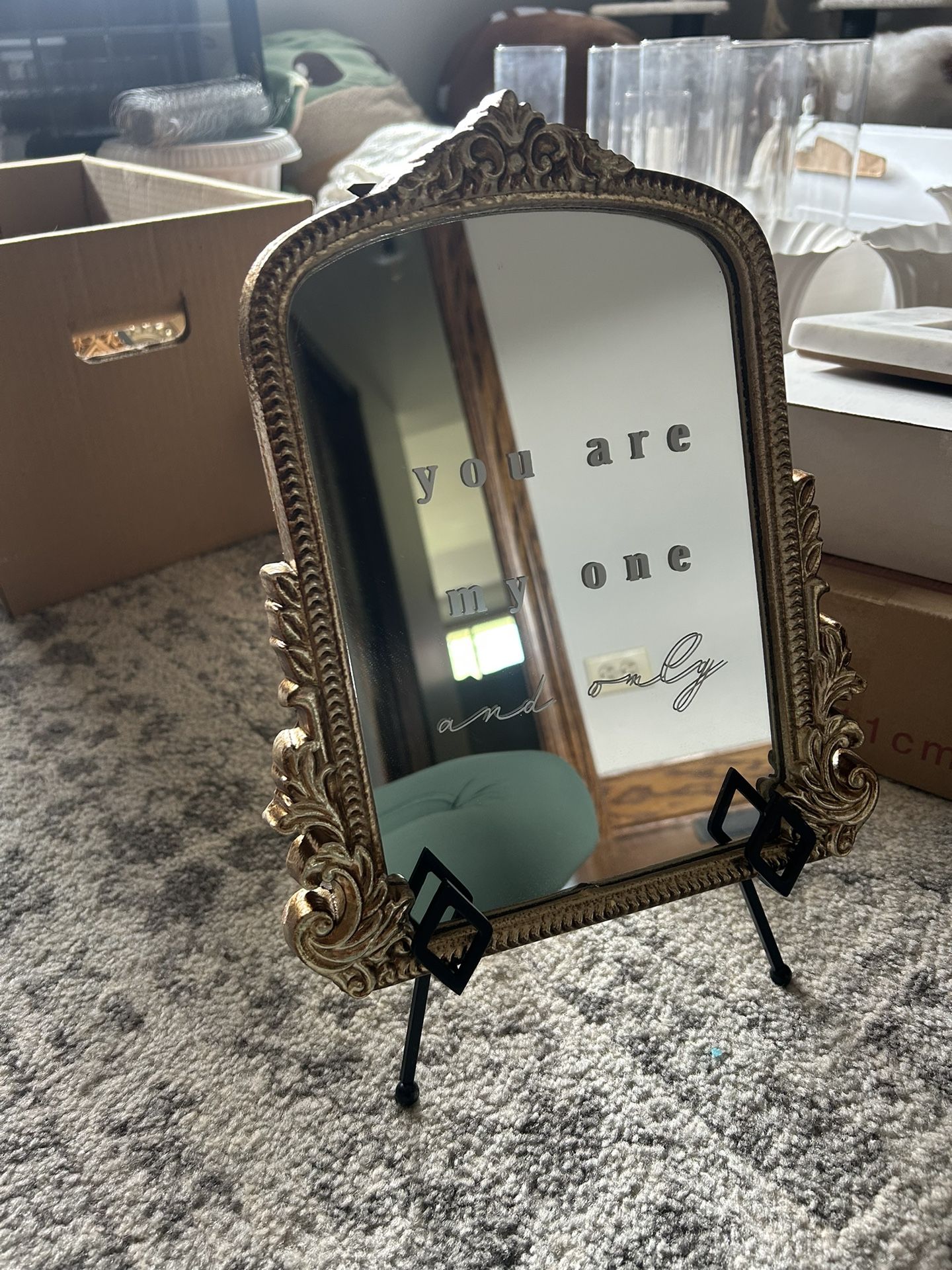 Mirror Wedding Sign