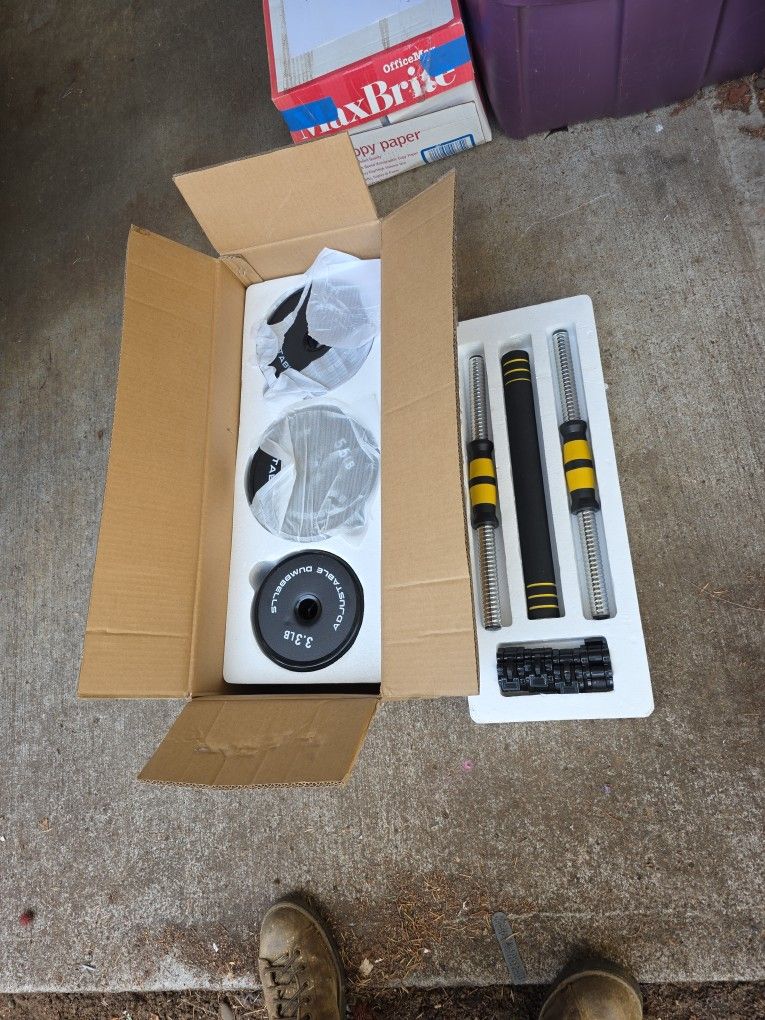Adjustable Dumbbells Set