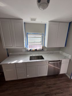 White Cabinets