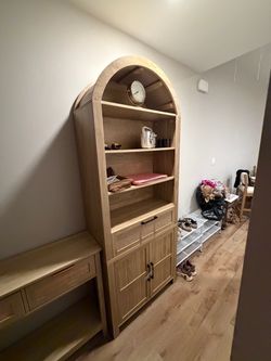Rattan Bookshelf