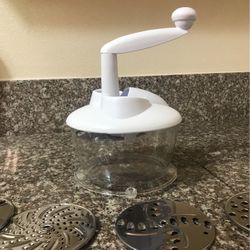 Food Processor And Chopper With 5 Blades