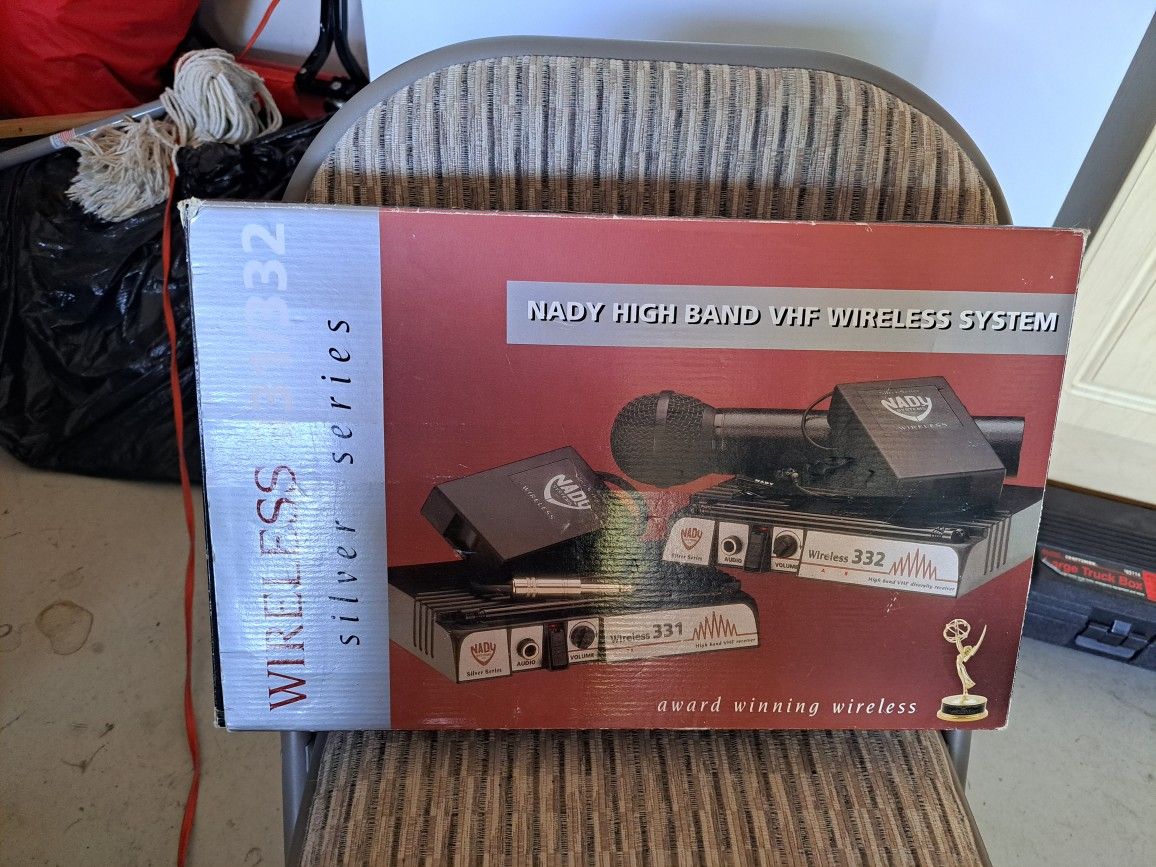 Nady 331/332 High Band VHF Wireless Microphone System