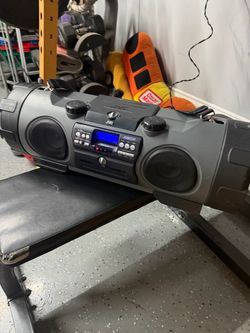 JVC Portable Boombox CD MP3 Player
