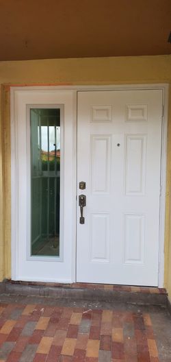 Impacted Doors With Installation 