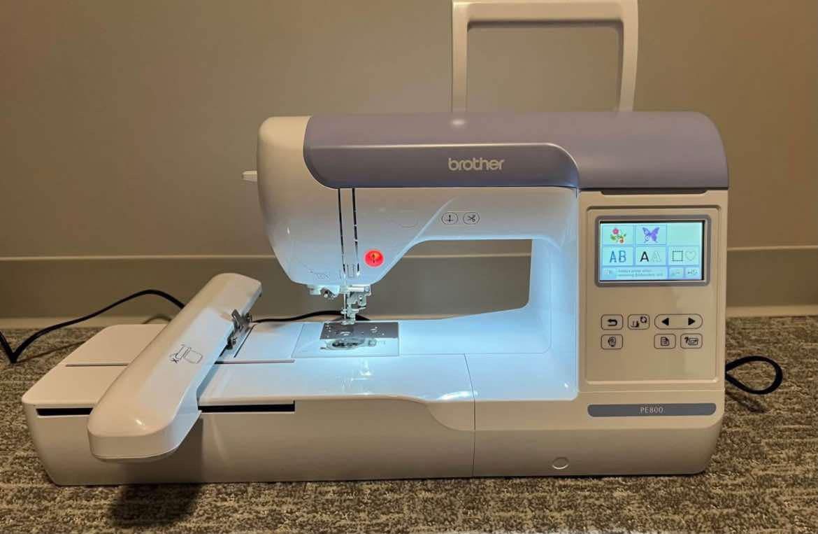 Brother PE800 Embroidery Machine