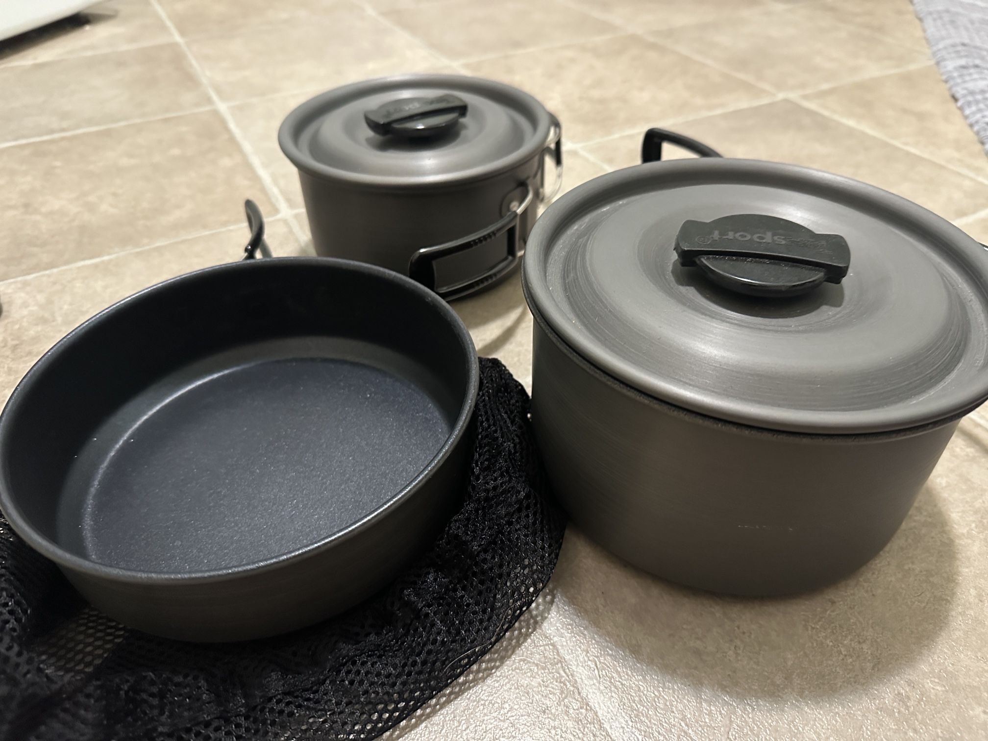 Camping Stove Pots Set