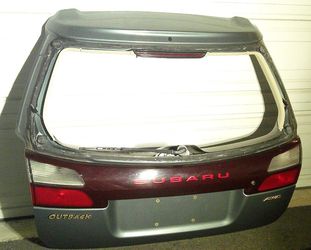 2001 Subaru Outback Wagon Tailgate with Lift Supports (No Window)