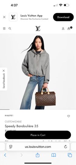 Speedy Bandouliere 35 Louis Vuitton Bag