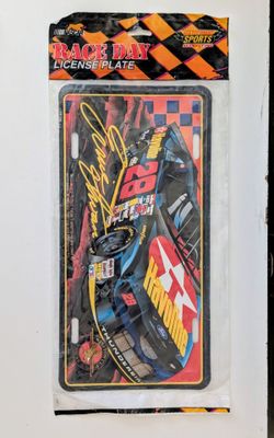 Nascar license plate