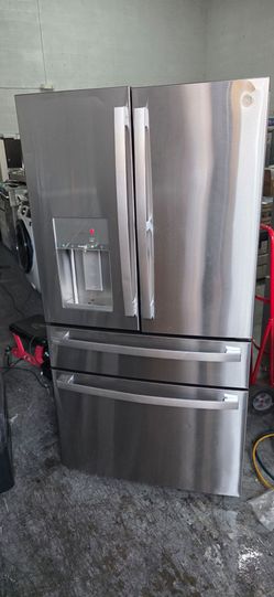 2025 GE PROFILE SMART REFRIGERATOR FRENCH DOOR STAINLESS STEEL 36X69