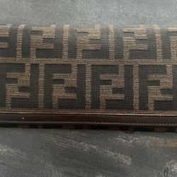 Fendi Continental FF Flap Wallet 