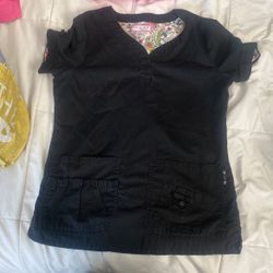 Koi Scrubs Black XXS