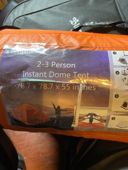 2-3 person dome tent
