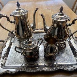 International Silver Tea Set