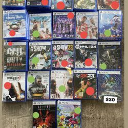 PlayStation 4 5 XBOX Nintendo Switch VIDEOGAMES