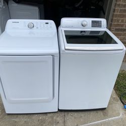 Samsung Washer And Electric Dryer