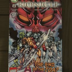 Bionicle Comic Books - First Editions 1-9 